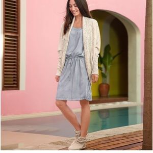 Sundance Venus Tank Linen Drawstring Dress
